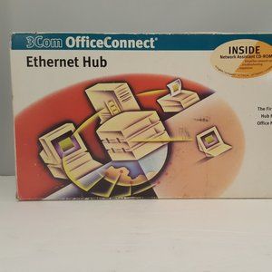 3COM OfficeConnect Ethernet Hub | 8 Port 10BASE-T | 3C16700 | HUB 8/TPO